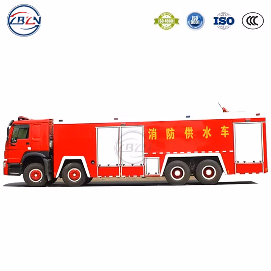 8t Sinotruk HOWO Jy80 Emergency Rescue Fire Fighting Truck with The Original U. S. Champion Electric Winch N16800xf
