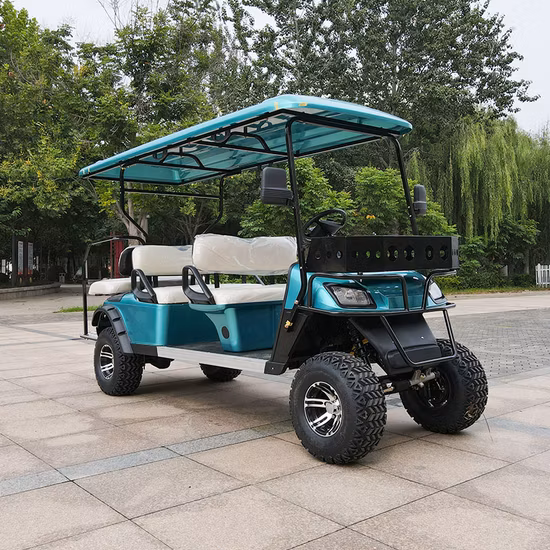 Family Transport 2 Seat /4 Seat Smart Golf Cart Street Golf Trolley Electric Vehicles