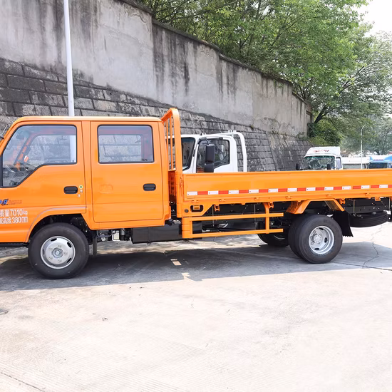 LHD Euro3 T3 6.2m Tri-Ring 4X2 Light Cargo Truck