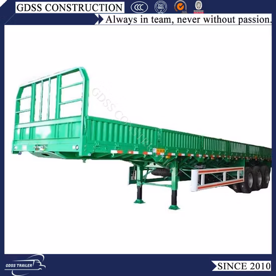 Wholesale Multi-Function 3 Axles Side Wall Detachable Bulk Cargo Transport Semi Trailer Curtain Body Vehicle Optional
