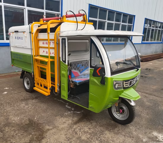 High Quality New Energy Pure Electric Garbage Collector Transport Vehicle