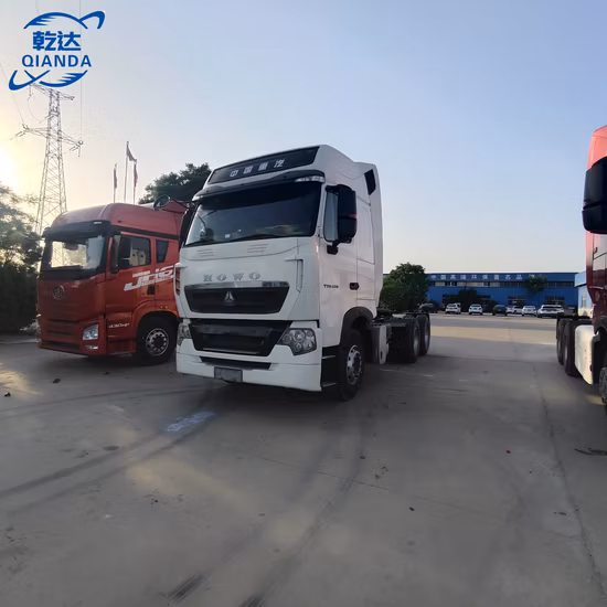 Second-Hand HOWO T7h CNG Tractor CNG Truck New CNG Tractor CNG Truck 6*4 Low Sale