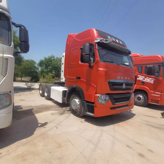 High Quality Howot7 Tractor Truck CNG Used CNG Tractor Truck